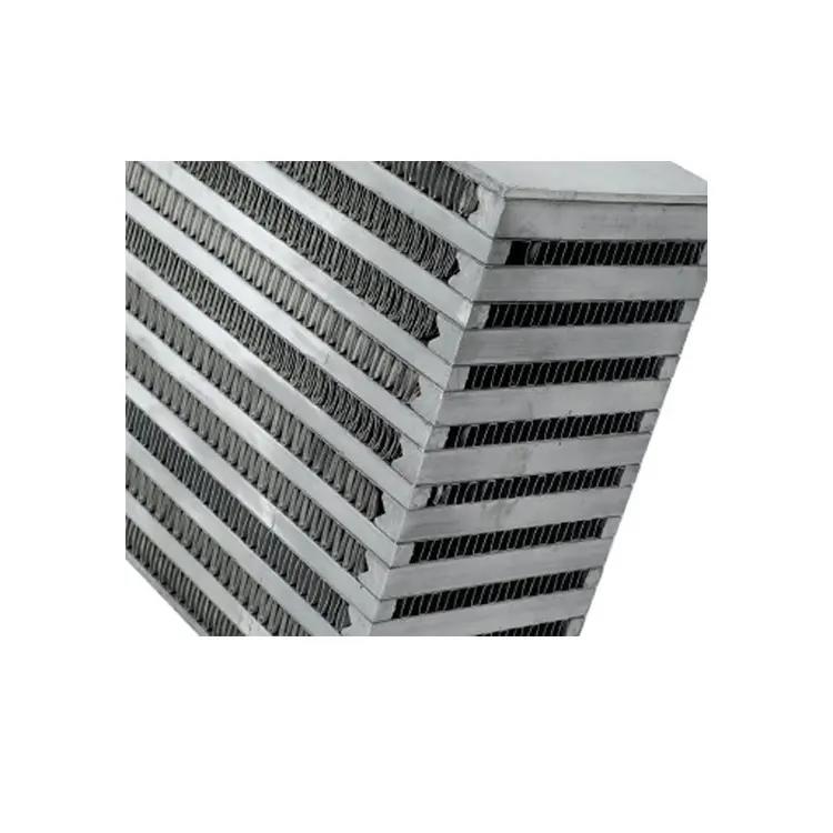 OEM Aluminum Plate Bar Fin Heat Exchanger Core