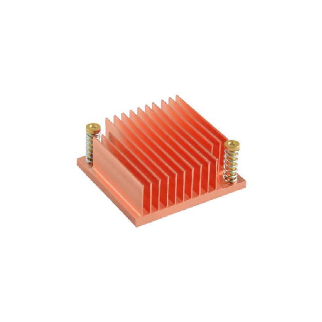 CNC Part Skived Copper Fin Cooling Heat Sink from China manufacturer