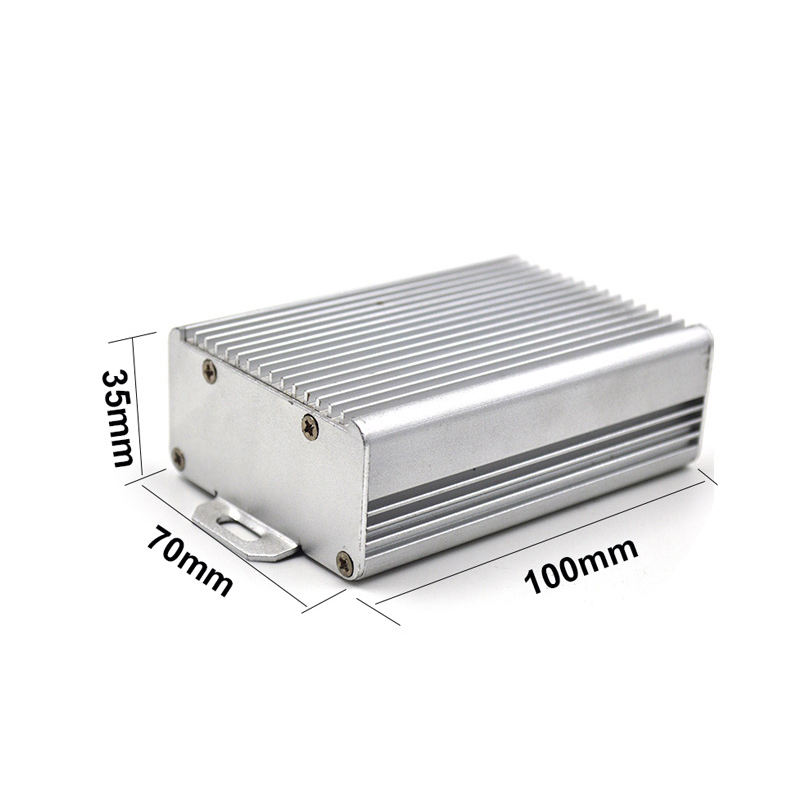 Custom PCB Aluminum Extruded Heat Sink Enclosure